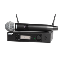 Load image into Gallery viewer, Shure GLXD24R GLX-D Advanced Digital Wireless Vocal System with Handheld Vocal Microphone