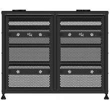 Load image into Gallery viewer, MN Mounting PAP-900/34U Multi-Purpose Digital Cinema Projector Pedestal with 34U Rack Space
