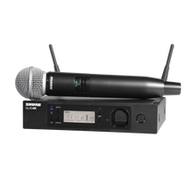 Load image into Gallery viewer, Shure GLXD24R GLX-D Advanced Digital Wireless Vocal System with Handheld Vocal Microphone
