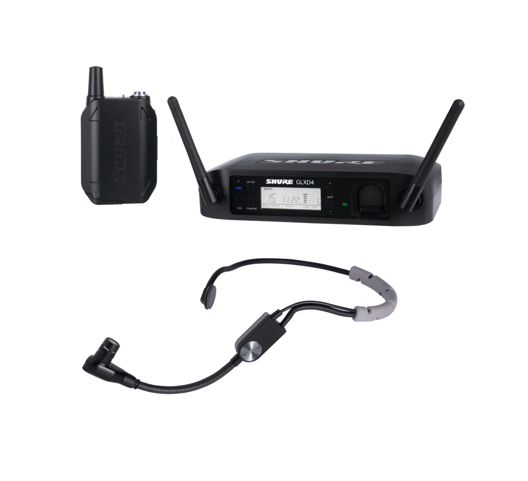 Shure GLXD14/SM35 Headworn Wireless System with SM35 Headset Microphone
