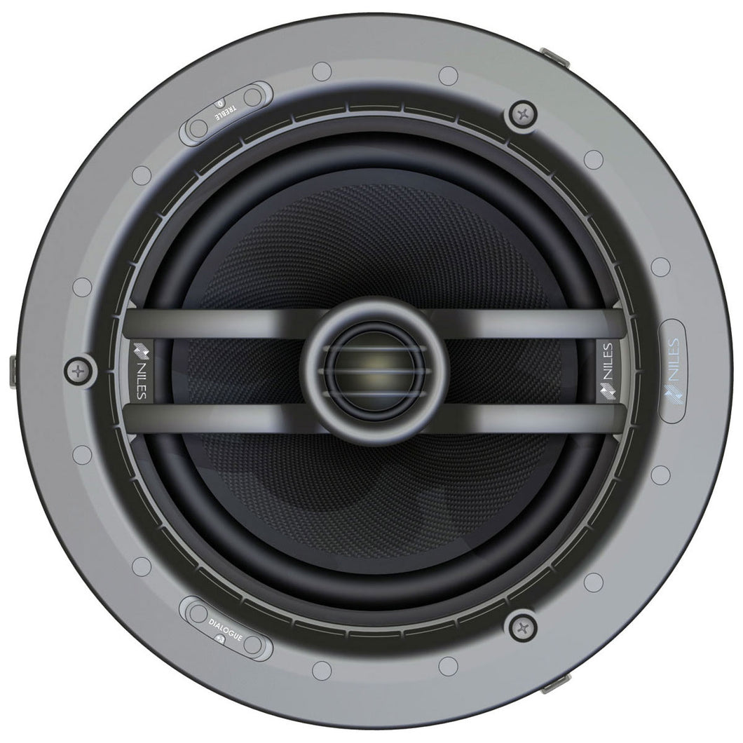 Niles Audio CM8MP Ceiling-Mount L/C/R Multi-Purpose Loudspeaker; 8-in. 2-Way