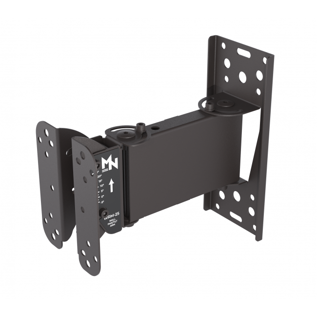 MN Mounting WRM-25 Speaker Wall Mount Pan/Tilt Arm with 9.05