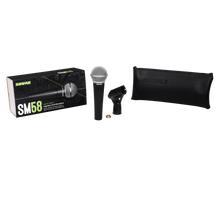 Load image into Gallery viewer, Shure SM58 Wired Dynamic Vocal Microphone
